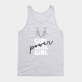 Girl, Feminist quotes, Feminist gifts. Tank Top